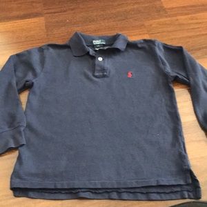 Boys Polo by Ralph Lauren Long Sleeve Shirt.